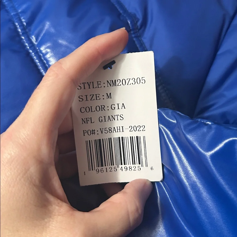 NFL Women's Royal Blue Puffer Jacket - Picture 8 of 8